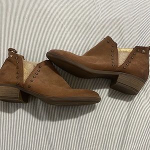 Replay brown suede bootie